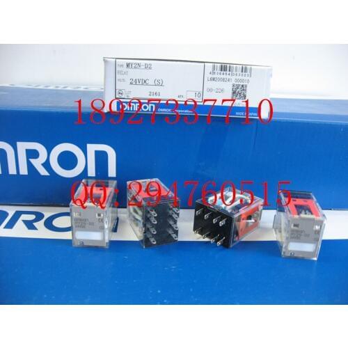 [ZOB] New imported OMRON Omron relay MY2N-D2 DC24V S factory outlets --5PCS/LOT