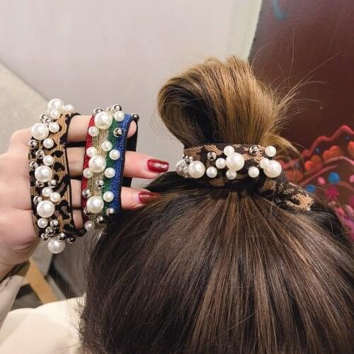 1PC Wide-brimmed Women Elastic Hair Bands Ponytail Holder Rubber Bands Scrunchie Kids Hair Accessories HeadWear