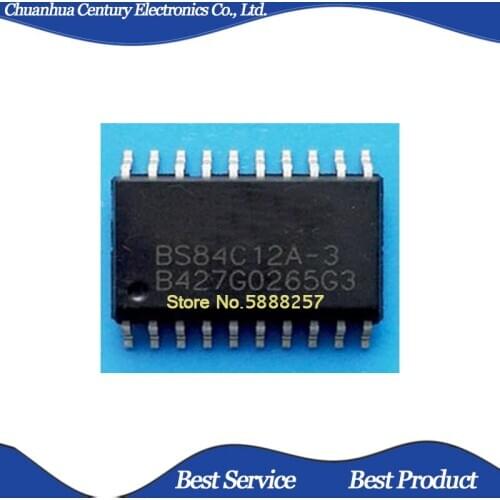 2 pcs/lot BS84C12A-3 SOP20 New and Original In Stock