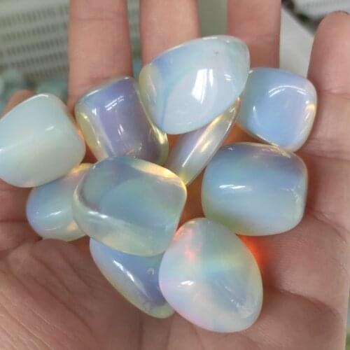 100g Natural Opal Gravel Bulk Tumbled Stones Crystal Healing Reiki Natural stones and minerals