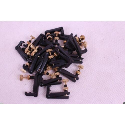 20 pcs violin Fine tuner String adjuster violin parts Black High Quality #9