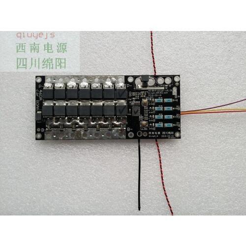 460A Protection Board, Car Start, Inverter, with Electronic Switch, 4 Series Lithium Iron Phosphate