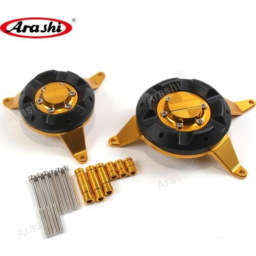 ARASHI Z650 CNC Engine Stator Cover Guard Protector Protective Crash Pads For KAWASAKI Z650 2013 2014 2015 2016
