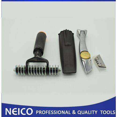 Free Shipping, Roberts Carpet Shark Knife & Roberts 5" Carpet Seam Roller (2 Items)