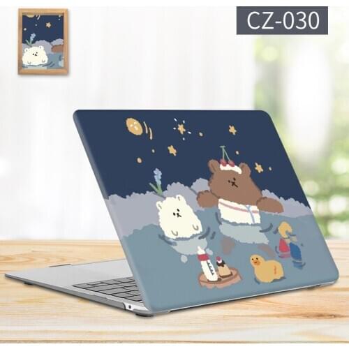 Kawaii Cut Bear Laptop Cases for Huawei Matebook 13 14 Ryzen Unisex Korean Bear Cover for For Magic 14 15 2020 Laptop Bag