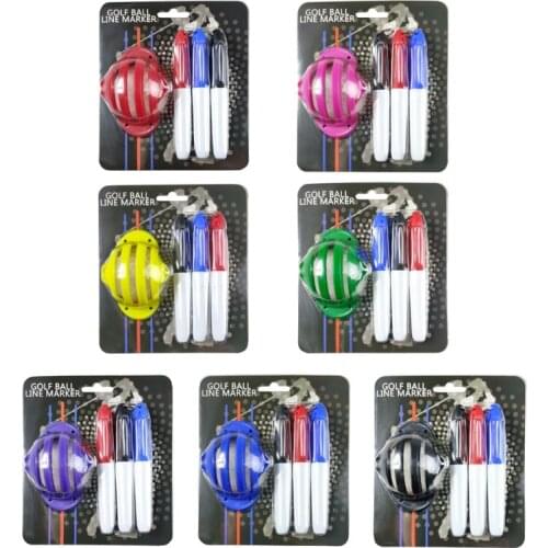 Golf Ball Liner Liner Marker Template Alignment Marks Tool Golf Scribe Supplies