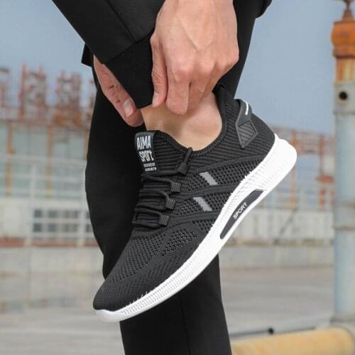 ERNESTNM Mens Breathable Sneakers
