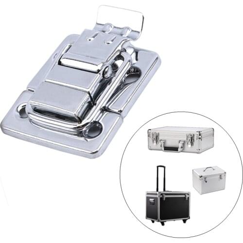 1Pc Stainless Steel Chrome Toggle Latch For Chest Box Case Suitcase Tool Clasp Cabinet Fitting Lock Belt Hasp Buckle Hardware
