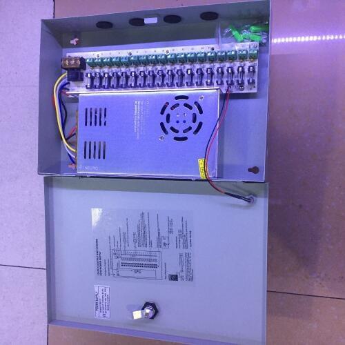 Camera Power 18CH DC12V 30A Power Supply Distribution Box CCTV Security Surveillance Camera For LED Strip String Light POWER
