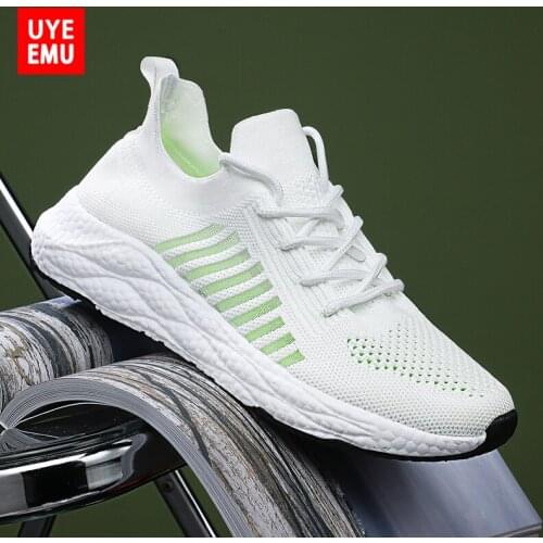 UYEEMU Mens Running Shoes Lovers Hot Breathable Hollow Popcorn 2021 Summer New Wear-Resistant Womens Sports Shoes Size 36-45
