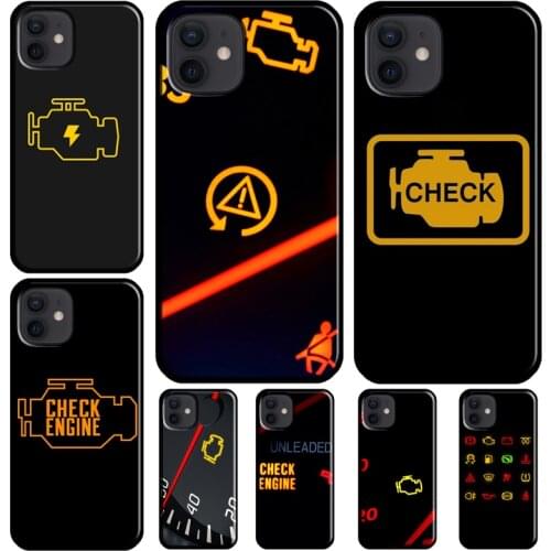 Mechanic Auto Repair Check Engine soft Case for iPhone 11 12 Pro Max 12 Mini 7 8 XR SE X XS MAX 6s 7 8 Plus 5S cover