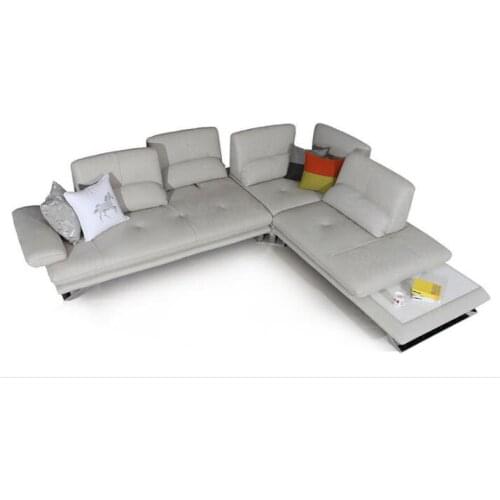 Living Room Sofa set corner sofa recliner backrest functional genuine leather sectional sofas muebles de sala moveis para casa