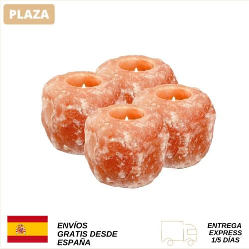 Himalayan Salt Candle Holder 700g-1Kg 4 units
