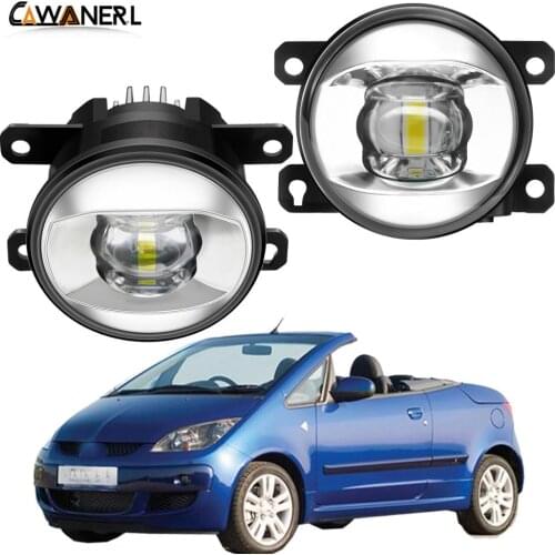 Fog Light Assembly 30W 8000LM Car LED Lens Fog Lamp DRL H11 12V For Mitsubishi Colt CZC Convertible (RG) 2006 2007 2008 2009