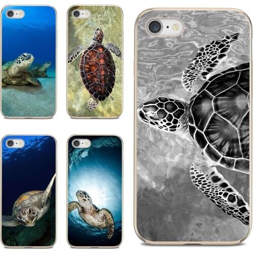 For Samsung Galaxy A9 A8 Star Lite A3 A5 A7 A6 Plus 2018 2015 2016 2017 Sea-Turtle-Reptile-Mania-Poster Silicone Phone Cover Bag