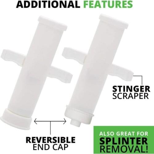 Outdoor Drug addict Poison remover Life saving equipment Mosquito bites Bee bites Insect bites No chemical substance