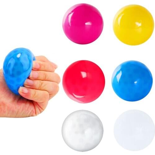High QualityStress Relief Balls Durable Luminous Sticky Decompression Toy For Kids Parent-child Sports Sticky Ball