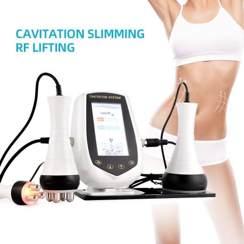 3-IN-1 Body Slimming 40K Cavitation Ultrasonic RF Radio Frequency Skin Lifting Wrinkle Removal Machin Anti-Cellulite Fat Burner