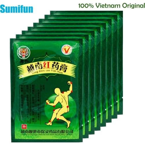 64pcs/8bags Vietnam Original Pain Relief Plaster Rheumatoid Arthritis Shoulder Neck Back Waist Knee Ache Relieve Herbal Patch