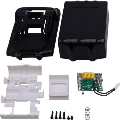 Hot For Makita 18V BL1850 BL1830 Battery Box Kit Replacement, Power Tool Battery Box (No Battery)