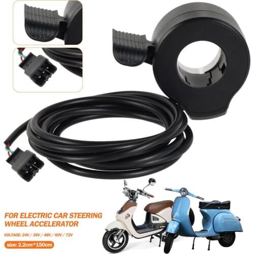 Electric Bike Finger Thumb Throttle Speed Control Accessories Electric Bikes Scooter Finger Thumb Throttle Entertainment Motor