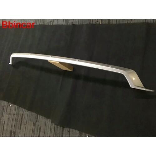 Bbincar For Mitsubishi Eclipse Cross 2018 Exterior Accessories Rear Tail Bumper Car Cover Trim ABS Chrome Matt