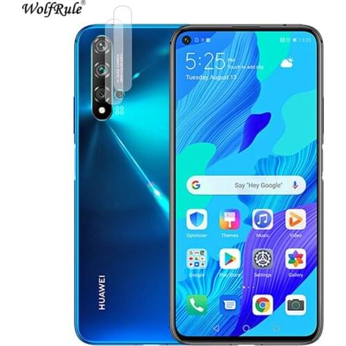2Pcs For Huawei Nova 5T Camera Protector Flexible Fiber Glass For Huawei Nova 5T Back Camera Len Protective Film Nova 5T