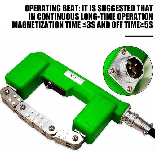 New Upgrade Magnetic Particle Flaw Detector Y-1 Magna Flux AC Electromagnetic Yoke Tester Magnetic Particle Flaw Detector