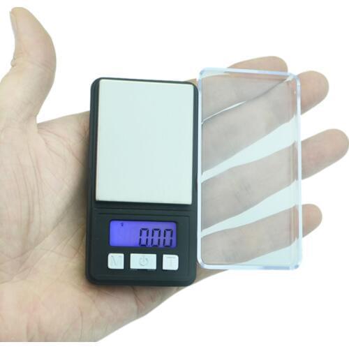 Mini LCD Electronic Digital Pocket Scale Jewelry Gold Weighting Gram Balance g/oz/gn/ct/ozt/gwt