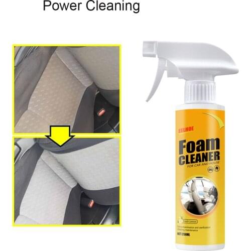 Multi-functional Foam Cleaner Car Cleaning Spray Powerful Stain Removal Kit Cleaners Supplies Auto Strong Decontamination