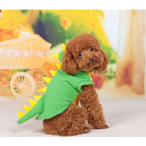 Fashion Cute Cat Dog Clothes Dinosaur Dino Puppy Coat Pet Jumpsuit Cats Dogs Apparel for Large Dog Coat Knitwear Outwear Costume
