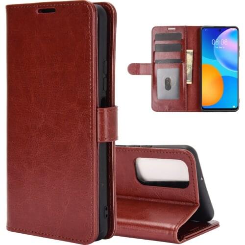 PPA-LX2 Case for Huawei P smart 2021 (6.67in) Cover Wallet Card Stent Book Style Faux Leather Flip Protect Black Psmart2021