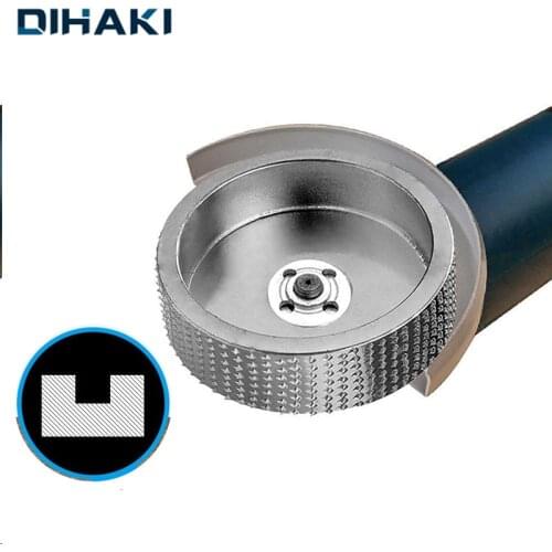 Wood Angle Grinding Wheel Sanding Carving Rotary Tool Abrasive Disc 75mm Angle Grinder Rasp Wheel Tungsten Carbide Coating