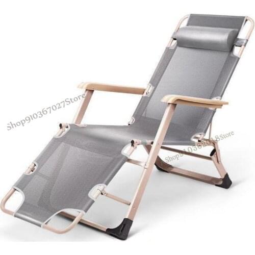 Adult recliner folding lunch break Office nap chair lazy recliner bed household back chair accompany temporary bed