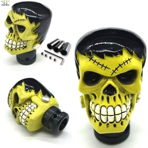 Universal Gear Shift Knob Car Skull Head Modification Shift Knob Gear Stick Car personality Gear Knob Modified
