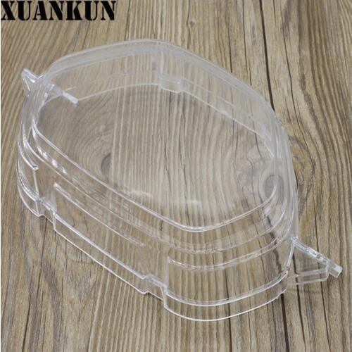 XUANKUN Motorcycle Fittings TBT110 Instrument Shell Glass Bending Beam Vehicle Mileage Watch Case Glass Cover Plastic Shell