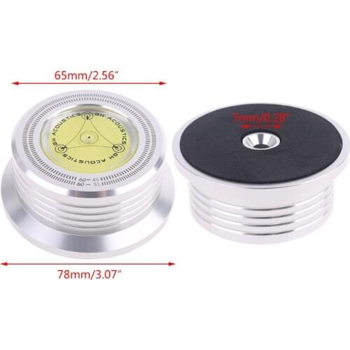 60HZ Frequency 3In1 Metal Record Clamp Lp Disc Stabilizer Turntable For Vinyl Record Turntable Vibration Balanced