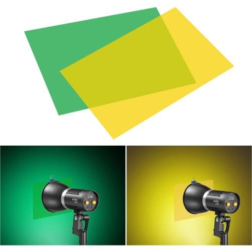 30 * 20cm Photography Light Color Filters Set Transparent Light Gel Sheet for Studio Photography Portrait Video Shooting