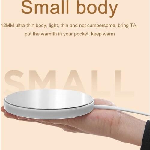 ALLOET Coffee Mug Cup Warmer for Home Office Milk Tea Water Heating Pad 2 Constant-temperatures Optional Auto-off Best Gift Idea