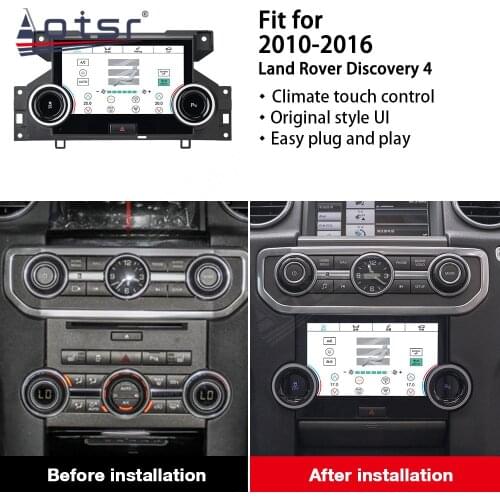Android 9.0 PX6 Tesla For Land Rover Discovery 4 LR4 L319 2009-2016 Car DVD Player GPS Navigation Car Auto Radio Stereo Headunit