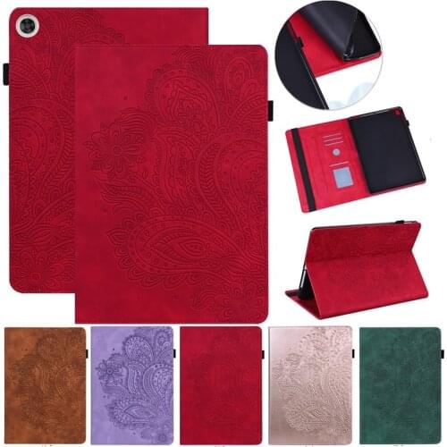 Case for Lenovo Tab E10 10.1'' Luxury Flower Pattern Smart Tablet Cover for Lenovo Tab E 10 TB-X104F TB X104F X104L Funda Coque