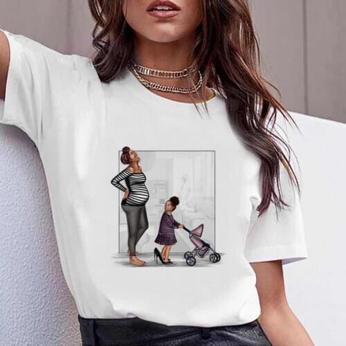Melanin Black Girl t shirt women harajuku vogue Melanin letter Print Tops Tees Ulzzang lady streetwear korean Style Tops female