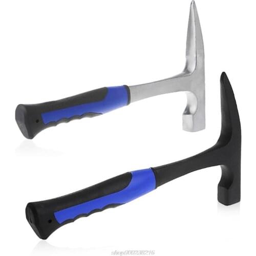 E06A Rock Pick With Flat Tip Shock Reduction Grip Geological Stratigraphic Hammer AG04 21 Dropshipping