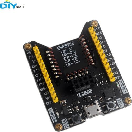 ESP8266 Burning Fixture Development Board ESP-01S ESP-07 ESP-07S ESP-12E ESP-12F ESP-12S