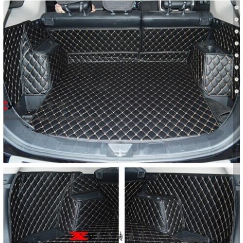 Special trunk mats for Mitsubishi Outlander 5 seats 2018 durable cargo liner boot carpets for Outlander 2017-2013,Free shipping