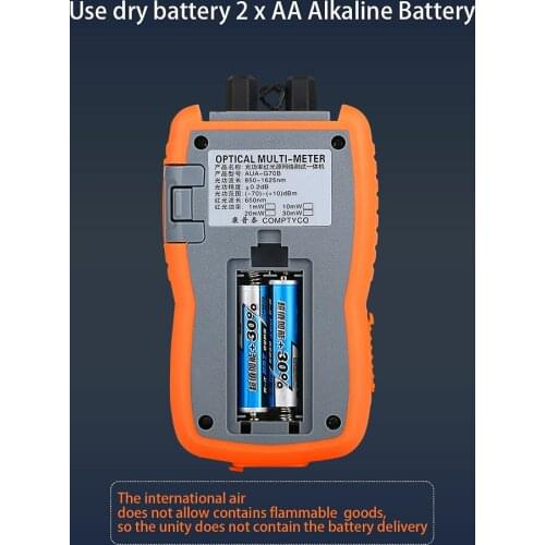 COMPTYCO AUA-G70B/50B 4in1 Mini Optical Power Meter Visual Fault Locator Network Cable Test optical fiber tester 10km 30km VFL