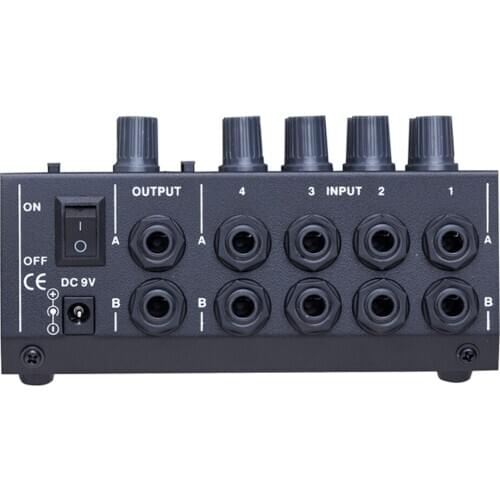 MIX-428 eight-way microphone hub microphone mixer mixer 6.5 input and output