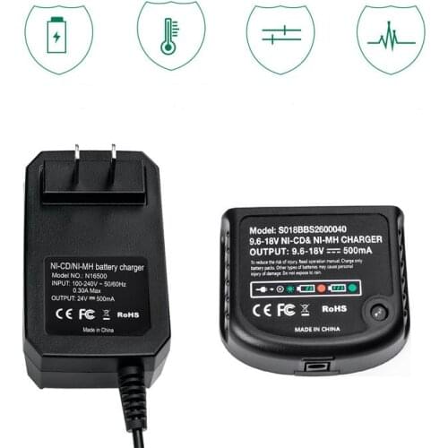 Replacement Charger For Black & Decker 9.6V-18V A12 A12-X HPB18 HPB14 HPB12 HPB96 HPB18-OPE NI-CD NI-MH battery Charger