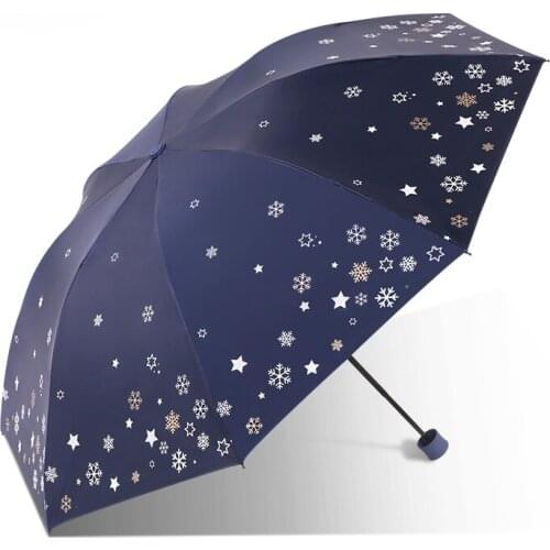 Sun Umbrella Sunscreen Anti-ultraviolet Sweet Girl Foldable Portable Sun and Rain Dual-use Sunshade Female Designer Umbrella
