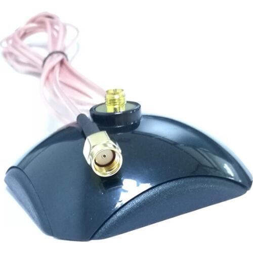 1PC wireless Antenna base magnetic 3m cable RP SMA male plug connector NEW wholesale price